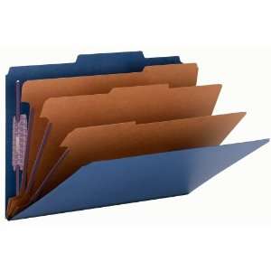   Of Center, 3 Dividers, Dark Blue, 10 per Box (19096): Office Products