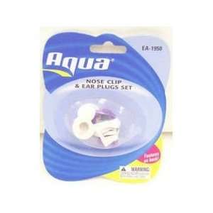  Aqua Leisure Ind Inc Ear/Nose Combination Ea 1950 Swim 