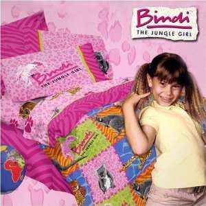  Bindi The Jungle Girl 3 piece Twin Sheet set: Home 