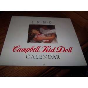  Campbell Kid Doll Calendar 1989