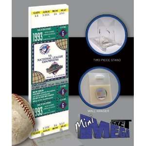  1993 World Series Mini Mega Tickets   Toronto Blue Jays 