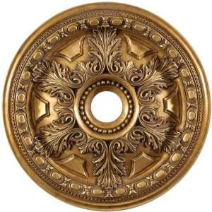   VG Vintage Gold Finished Ceiling Medallion 46 inches: Home Improvement
