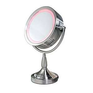  Zadro RDV 8X/1X Double Sided Round Lighted Mirror: Health 