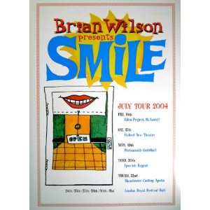 The Beach Boys Smile Brian Wilson 24x34 Poster:  Home 