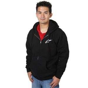  Alpinestars Astar Zip Up Hoody   Large/Black: Automotive