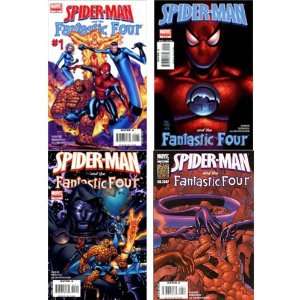  Spiderman and the Fantastic Four issues 1 4 (The Entire 