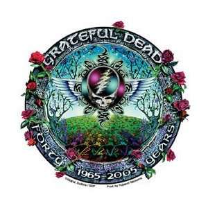  Grateful Dead 40 year anniversary sticker 1965 Everything 