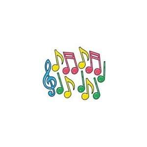  Neon Musical Notes (12 Pack)