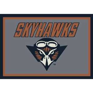  NCAA Team Spirit Rug   Tennessee Martin Skyhawks: Sports 