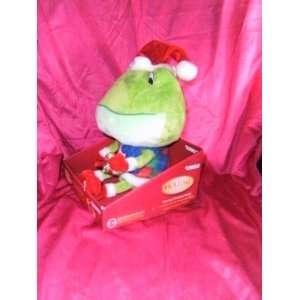   singing Santa Frog (Press his foot & he Sings Gimminy Christmas Song