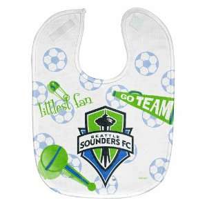  MLS Seattle Sounders Full Color Mesh Baby Bib Sports 