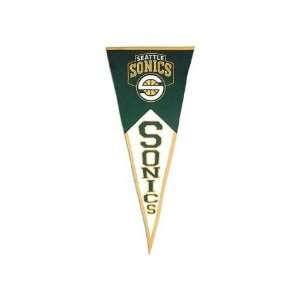  Seattle Super Sonics Extra Large Pennant 17 1/2 x 40 1/2 