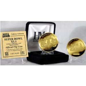 Super Bowl XLI 24kt Gold Flip Coin: Everything Else