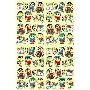  10 Shin Chan Sticker Sheets All Are the Same: Toys & Games