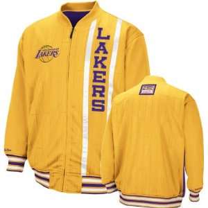  Los Angeles Lakers Mitchell & Ness Hardwood Jacket Sports 