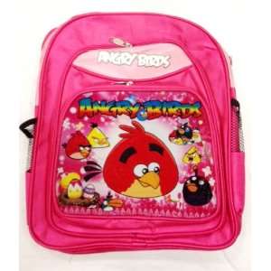  New Angry Bird PINK Full Size Backpack (assorted design 