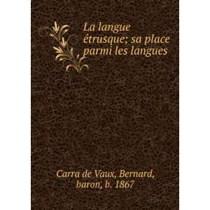   tudes de quelques textes Bernard, baron, 1867  Carra de Vaux Books