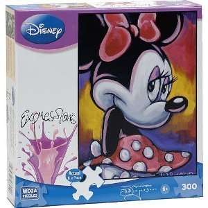  Disney Expressions Minnie 300 Piece Puzzle: Toys & Games