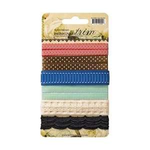  Websters Pages Yacht Club Trim Card 6 Styles/1 Yard Each 