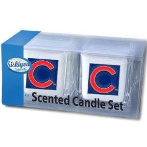  MLB Candle Set (2)   Chicago Cubs: Sports & Outdoors