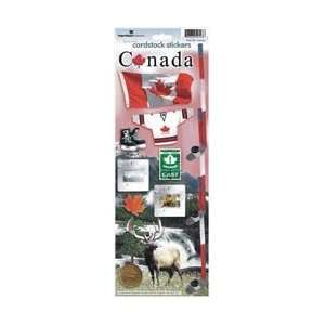   Cardstock Stickers Canada STCX 31E; 6 Items/Order: Home & Kitchen