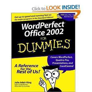   Office 2002 for Dummies [Paperback]: Julie Adair King: Books