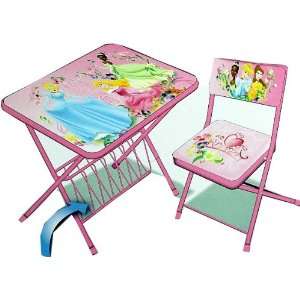  Disney Princess Activity Desk and Chair Set: Toys & Games