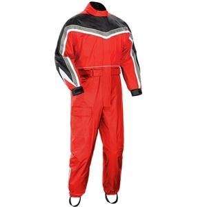  Tour Master Elite II One Piece Rainsuit   X Small/Red/Red 