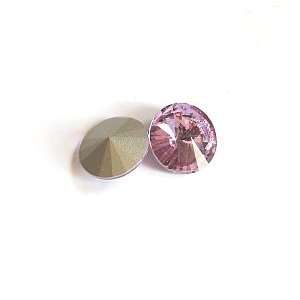 Comparable Swarovski Crystal 14mm Rivoli Beads Light Amethyst Violet 