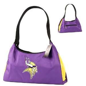  NFL Minnesota Vikings Purple Purse Handbag Hobo Bag 