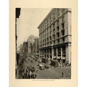   Avenue from 34th Street NYC   Original Halftone Print