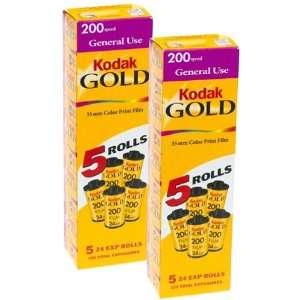  Kodak Max Gold 200 speed 35mm Film (10 Pack) Electronics