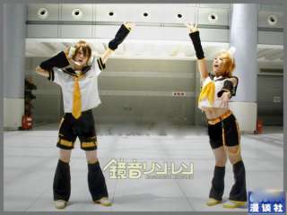 VOCALOID 2 Len Kagamine cosplay costume Set Tailor Made  