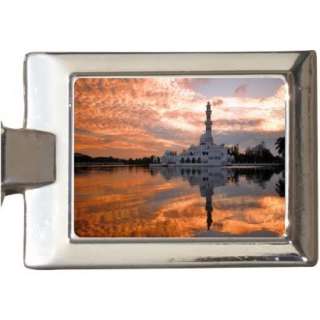 New Floating Mosque Keyring Keychain Key Ring Chain  