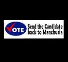 Vote Romney Paul Obama President TEA Party 2012 Bumper Sticker