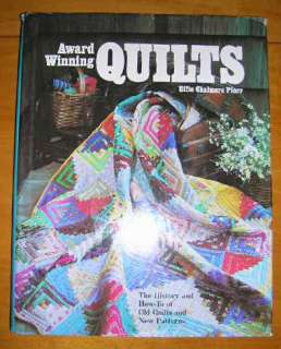 QUILTING INSTRUCTION BOOK: Award Winning Quilts  