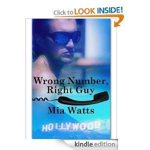 Wrong Number, Right Guy Mia Watts  Kindle Store