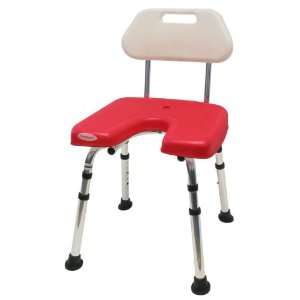  LifeCare U seat Shower Chair with Back Health & Personal 