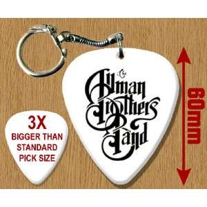  Allman Brothers BIG Guitar Pick Keyring: Musical 