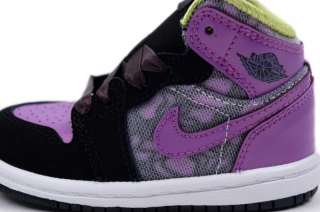 Jordan Kids 1 Phat (Td) Black Violet 364773 018  