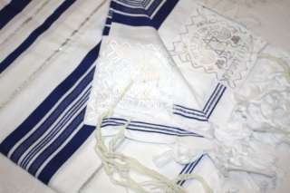 42 WOOL TALLIT Talit Talis Jewish Prayer Shawl Gift  