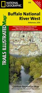Trails Illustrated National Park Series Buffalo National River West