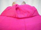 SIGNATURE Larry Levine Poly Blend Hot Pink Dressy Designer Skirt Suit 