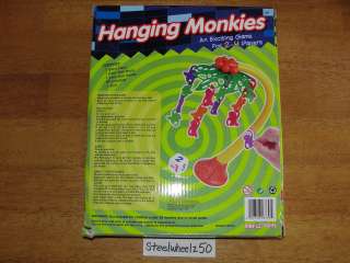 Hanging Monkies Board Game Maple Toys Monkey Palm Tree  