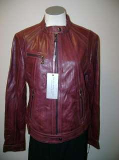 Andrew Marc New York Leather Mandy Jacket L NWT $540  