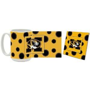  Missouri Tigers Polkadot Coaster and Mug Combo from Mug 
