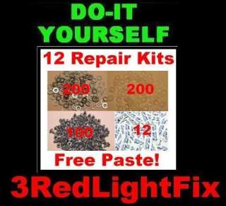 12 Xbox360 RROD Repair Kit Fix 3 Red Ring Death X clamp  