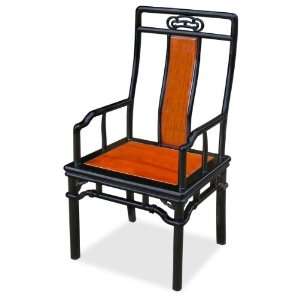    Rosewood Ming Style Arm Chair   Ru Yee Design: Home & Kitchen