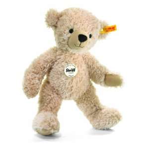  Steiff Happy Beige 11 Inch Teddy Bear: Toys & Games
