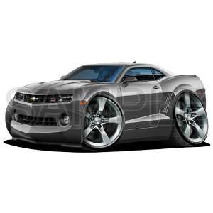  Camaro 2010 Gray 48 inch Wall Skin Graphic